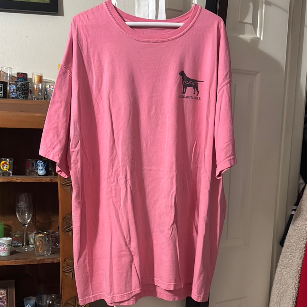 Pink Oversized Crew Neck T-Shirt
